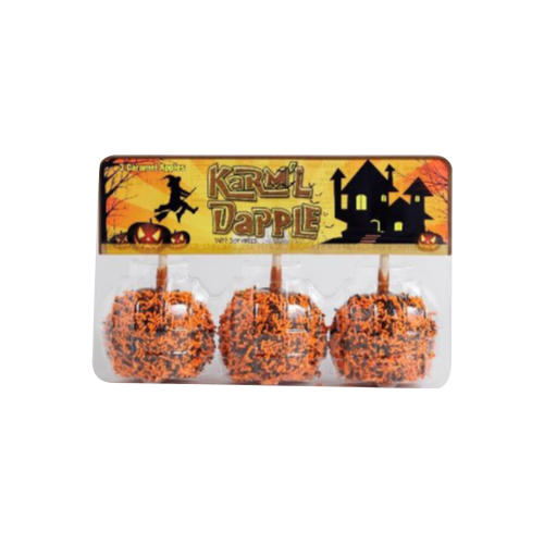 Brown Caramel Apple with Peanuts 3 CT